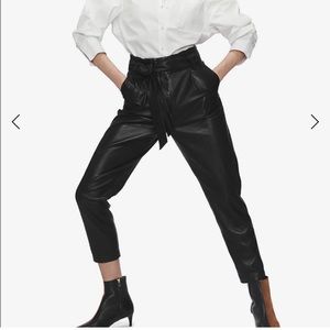 Anine Bing leather pant trouser